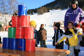 Kinderspaß im Winter