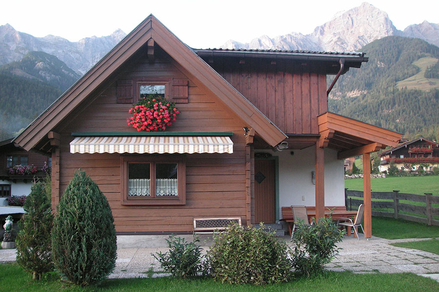 Ferienhaus "Grillenhäusl" im Sommer