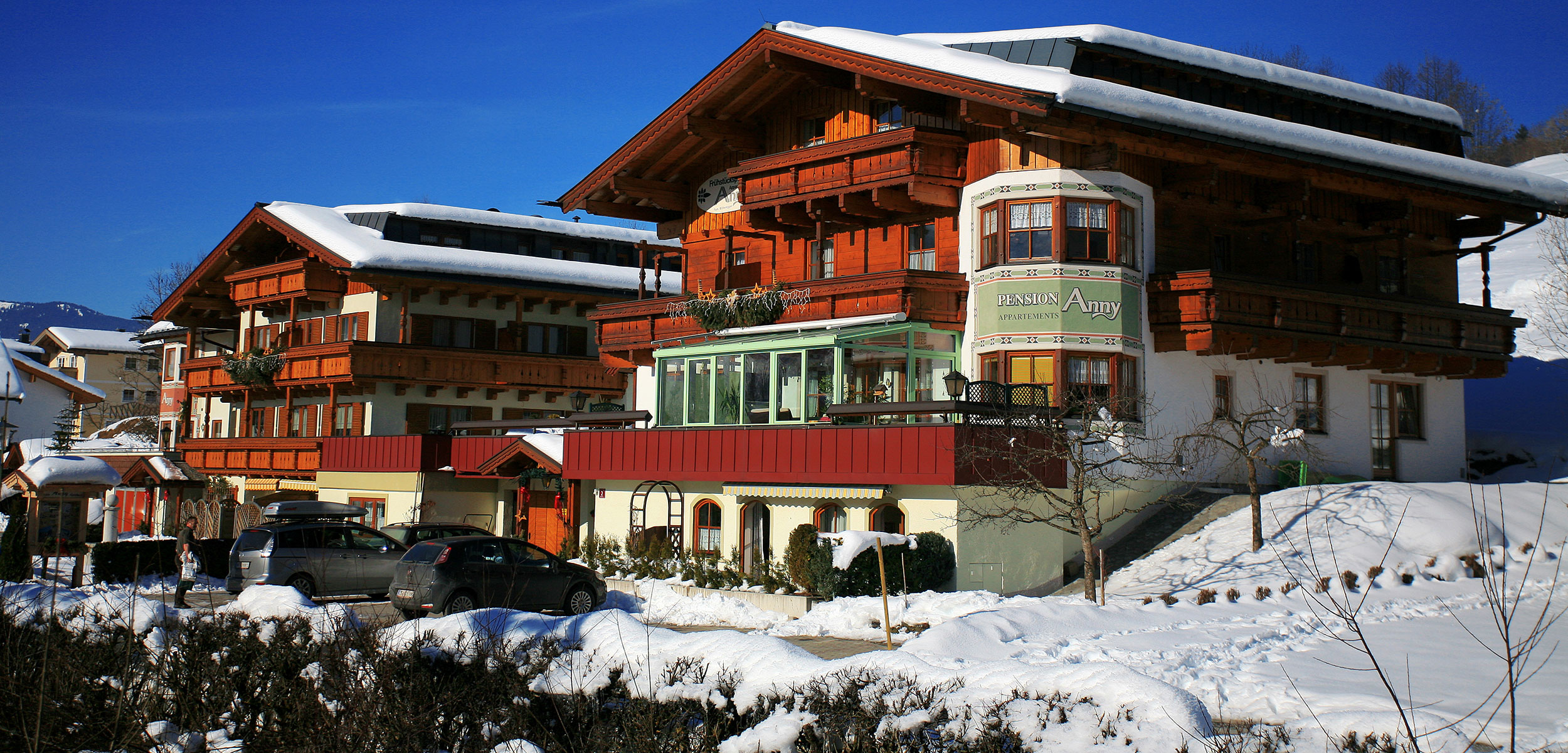 Das Haupthaus - Pension Anny